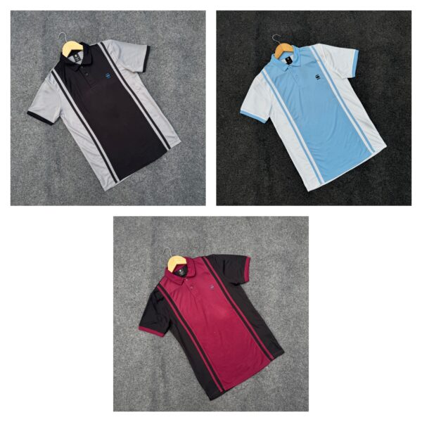 3 Pc's Polo combo:(Black,Maroon,Sky)