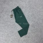 3 pc's combo Mitre Trouser:(Mint,Black,Bottle green) - Image 4