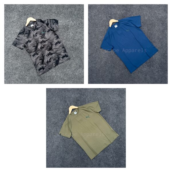 3 pc's combo drycell T-shirt: (Camo,Navy,Olive)