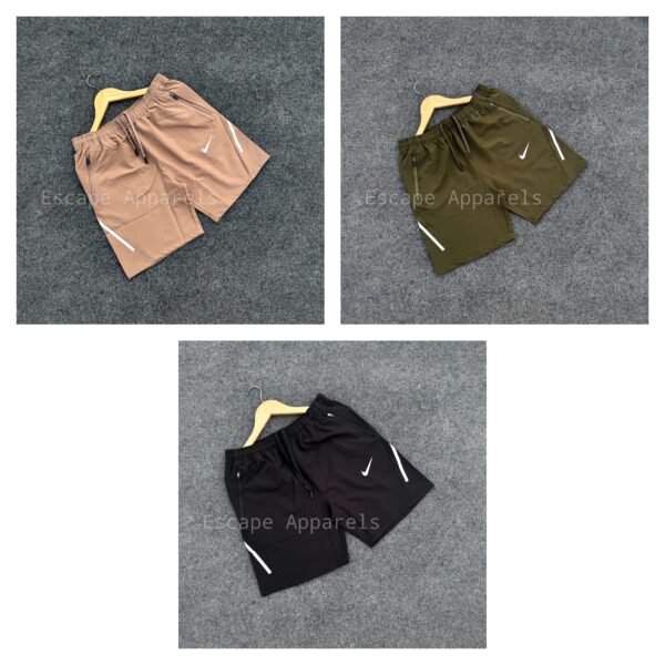 3 Pc's Combo||Premium Shorts-(Brown,Olive,Black)