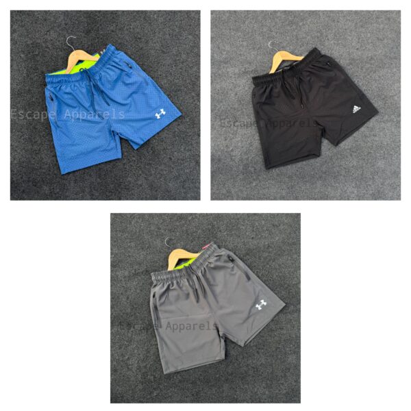 3 pc's combo Inner Shorts-(Royal-Blue,Black,Gray)