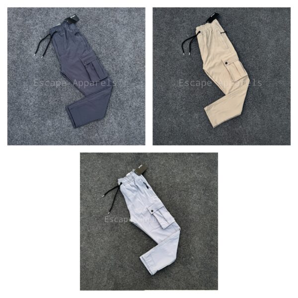 Active Cargo 3 pc's combo:(Gray,Cream,Ash)
