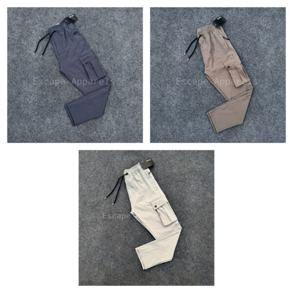 Active Cargo 3 pc's combo:(Gray,Brown,Cream)