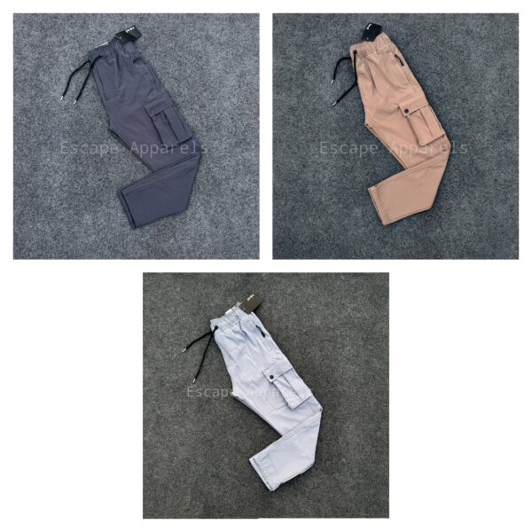 Active Cargo 3 pc's combo:(Gray,Beige,Ash)
