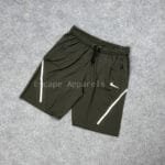 2pc's Bundle Premium shorts: Black,Olive - Image 3