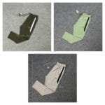 3 pc's bundle mitre v-2:Deep Olive,Mint,Cream