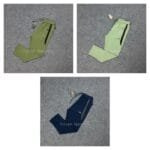 3 pc's bundle mitre v-2:Green,Mint,Blue
