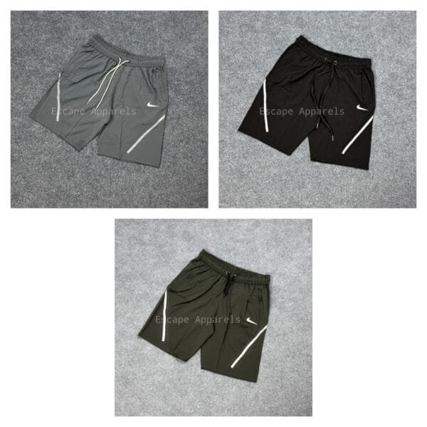3pc's Bundle Premium shorts: Black,Gray,Olive