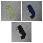 3 pc's combo Mitre Trouser:(Green,Blue,Black)