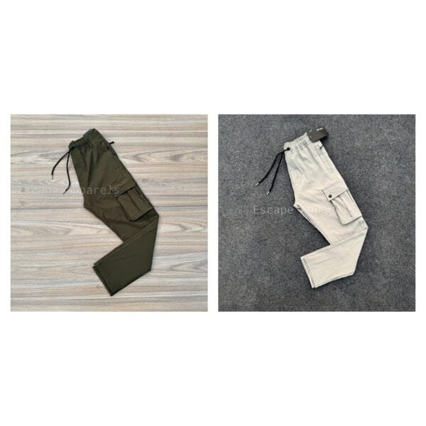 Active Cargo 2 pc's combo:(Olive,Cream)