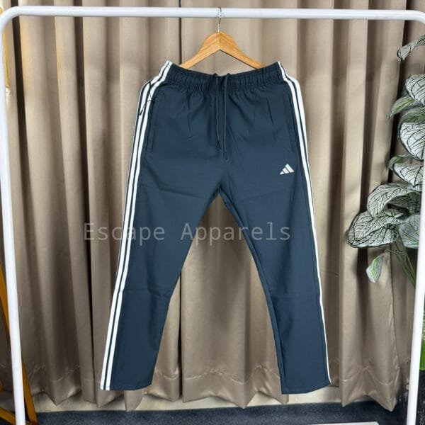 3 Stripe Premium Track Pant: Ash