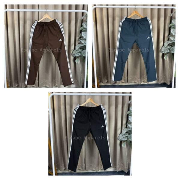 3 pc's bundle Track Pant:(Brown,Ash,Black)
