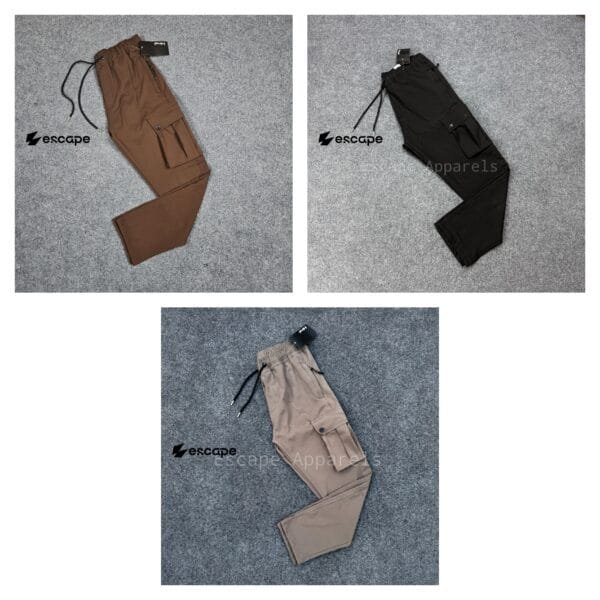 Active Cargo 3 pc's combo:(Deep brown,Black,Chocolate brown)