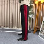 Low-cut: Black with Maroon Kuchi