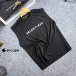Sleeveless T-shirt: Black