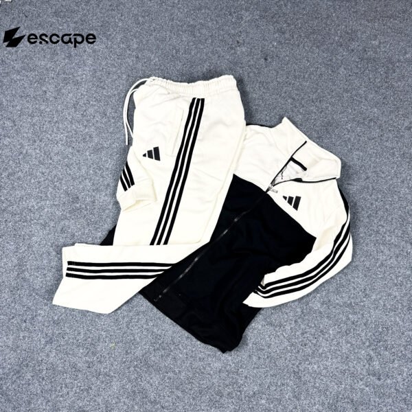 AD/DAS TRACKSUIT: Black&White jacket+OFF-White Trouser