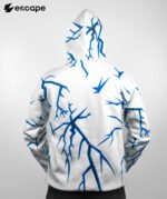 Thunder Hoodie: White - Image 2