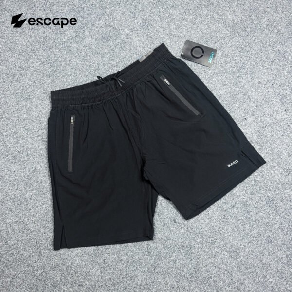 SK/RA Shorts: Black