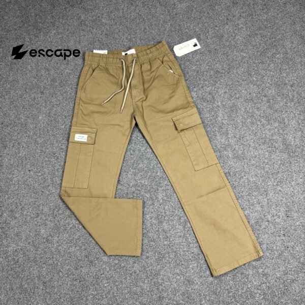 TWILL CARGO: BROWN