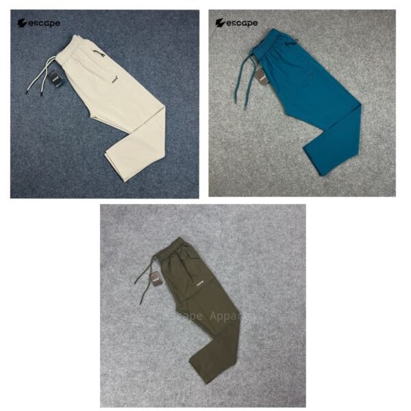 3 pc's combo Mitre Trouser:(Cream,Petrol,Olive)