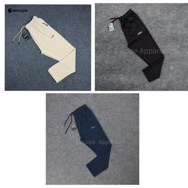 3 pc's combo Mitre Trouser:(Cream,Black,Blue)