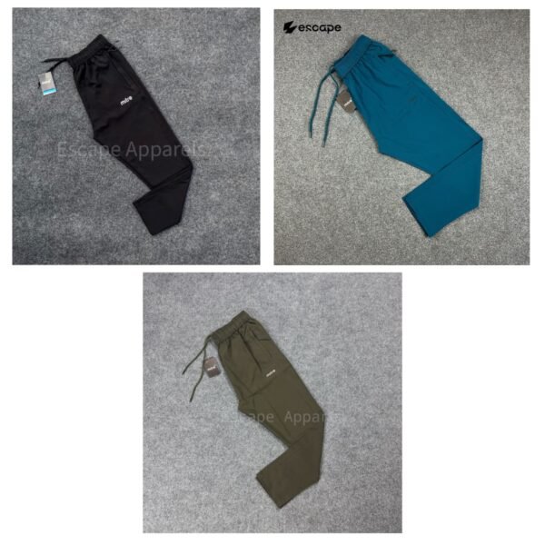 3 pc's combo Mitre Trouser:(Petrol,Black,Olive)
