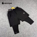 Knee Covered Halal Shorts-Black