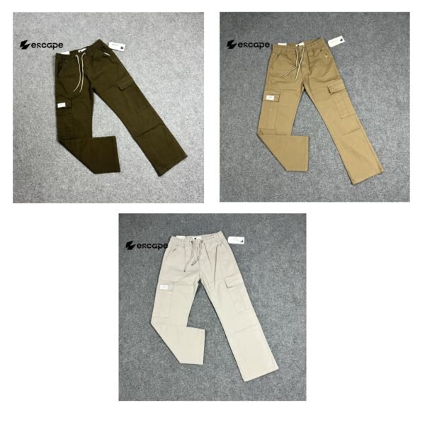 TWILL CARGO 3 PCS Bundle:(Olive,Brown,Ash)