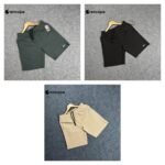 MITRE Shorts 3 pcs combo:(Dark-Olive,Black,Cream)