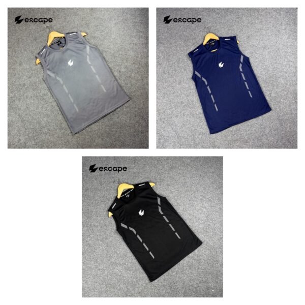 Escape Tanktop 3 pc's combo:(Gray,Blue,Black)
