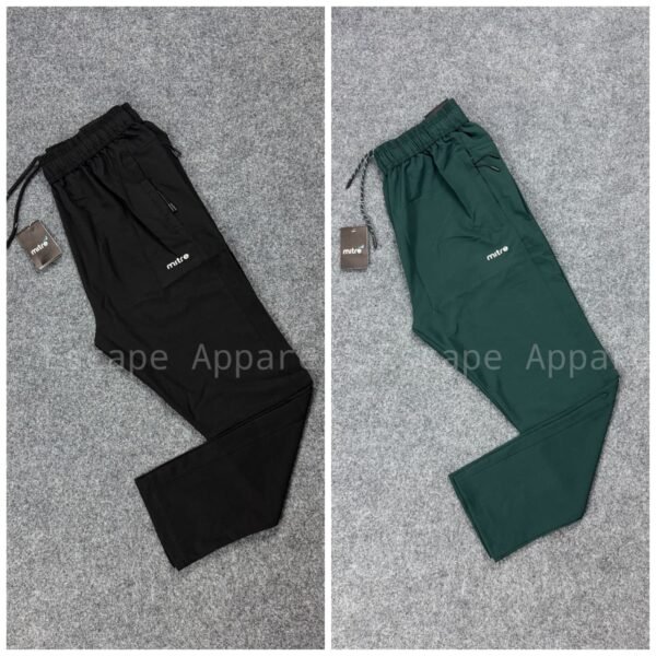 2 pc's combo Mitre Trouser:(Black,Bottle green)