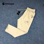 Mitre zipper trouser- Cream