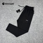 Mitre zipper trouser-Black