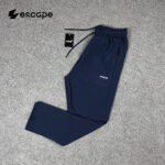 Mitre zipper trouser-Navy Blue