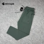 Mitre zipper trouser- Olive