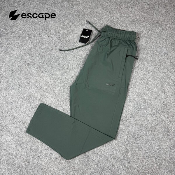 Mitre zipper trouser- Olive