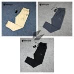3 pc's combo Mitre Zipper Trouser: (Cream,Gray,Black)