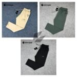 3 pc's combo Mitre Zipper Trouser: (Cream,Olive,Black)